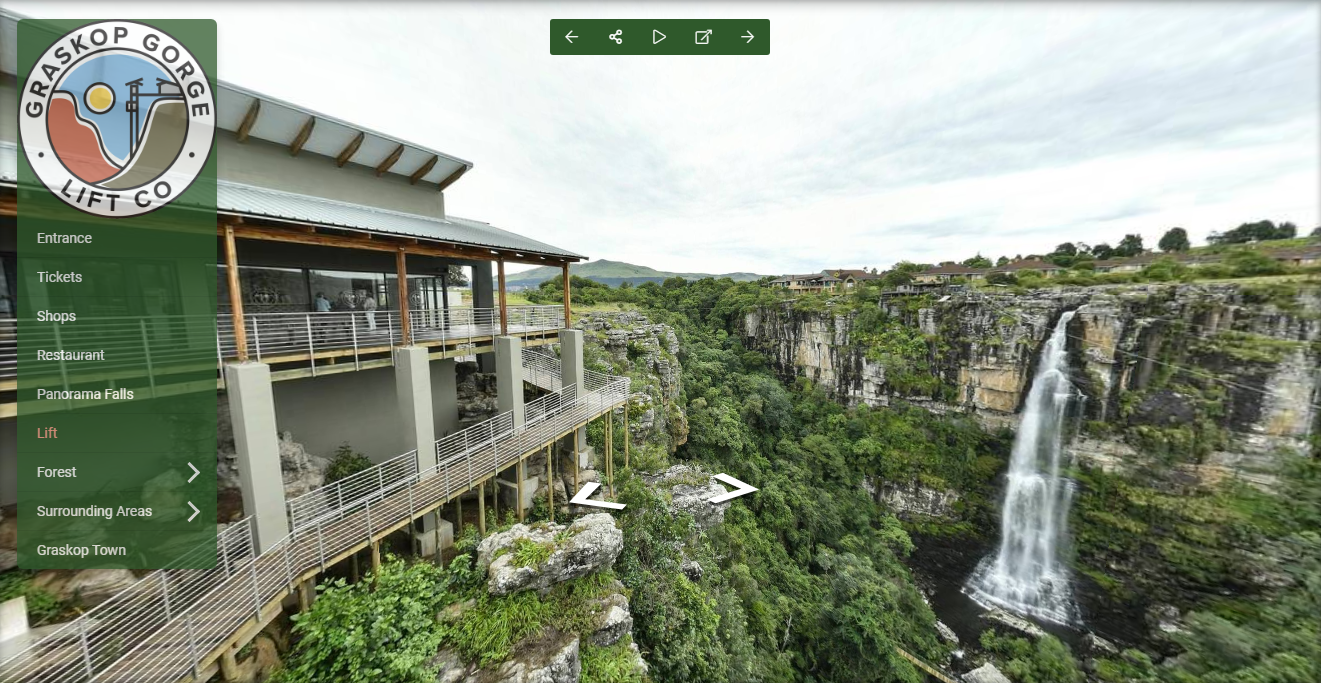 Graskop Gorge Lift Company 360 tour preview