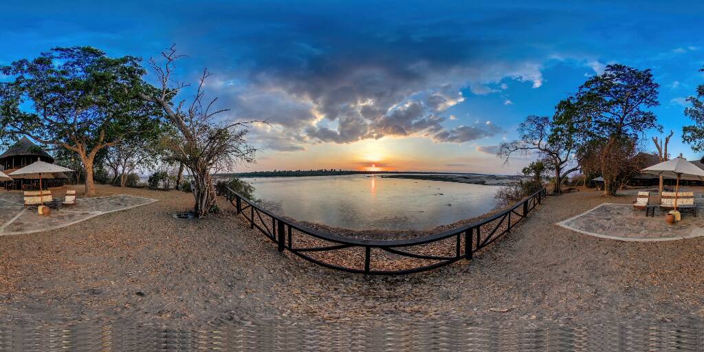 Rufiji River Camp, Tanzania - Foxes Safari Camps 360 tour preview