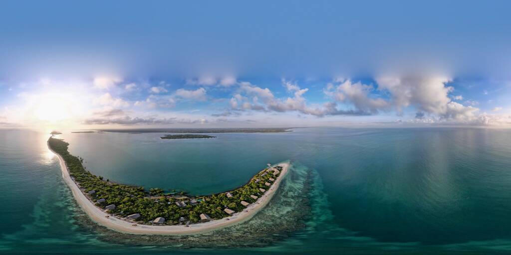 Lazy Lagoon Island, Tanzania - Foxes Safari Camps 360 tour preview