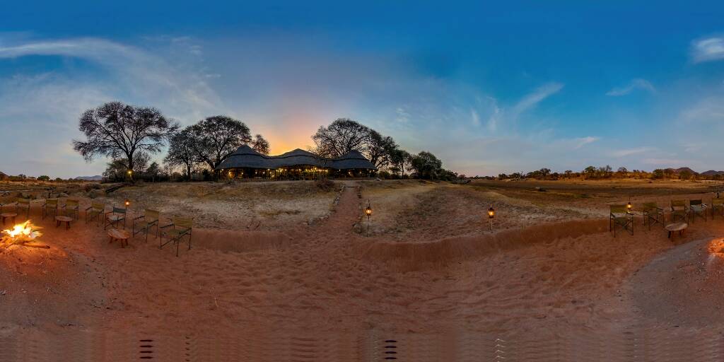 Ruaha River Lodge, Tanzania - Foxes Safari Camps 360 tour preview