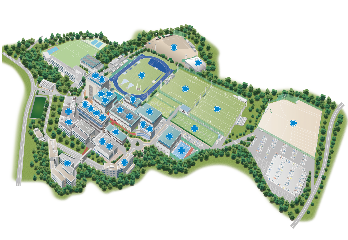 サッカー場(人工芝) - 大阪体育大学