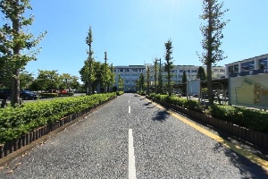 正門～駐輪場・弓道場