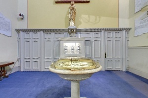 St. Joseph & Baptismal Font