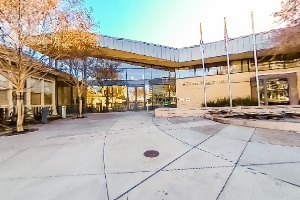 Front of Library