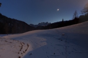 Winter Night Panorama