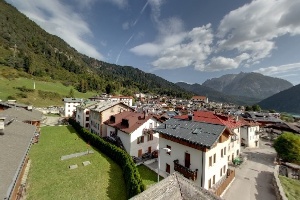 Vista sulla valle di Auronzo